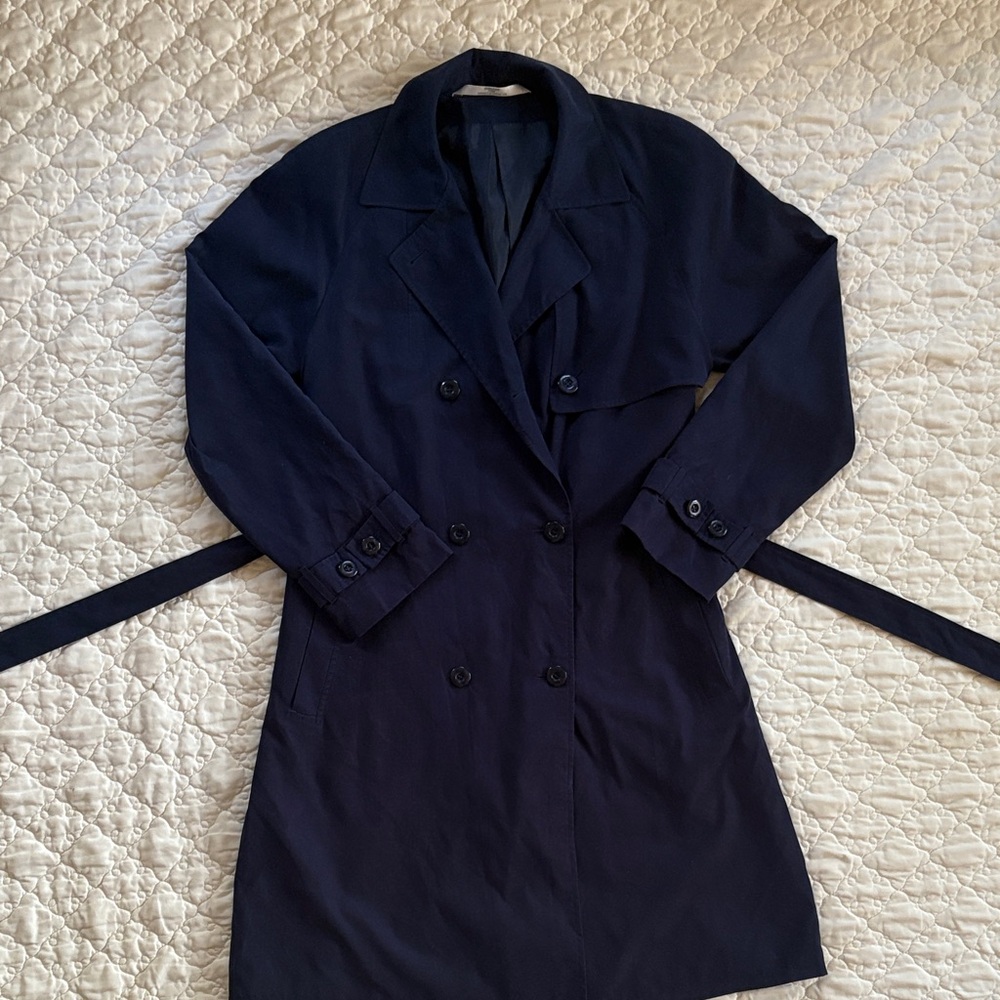 Marks & Spencer  Navy Trench Coat